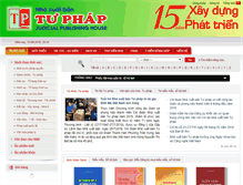 Tablet Screenshot of nxbtp.moj.gov.vn